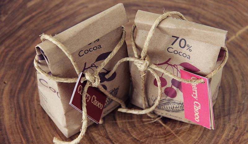 櫻桃巧克力創(chuàng)意包裝設計