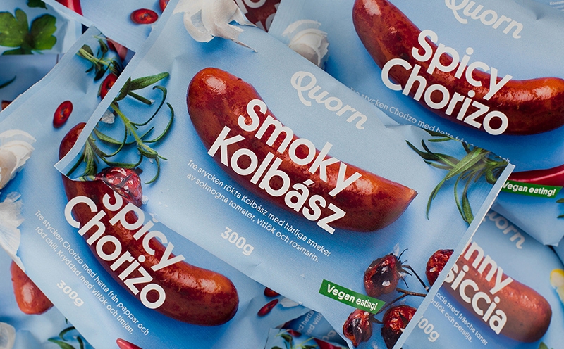 素食食材品牌包裝設計，餐飲食品材料包裝設計，全新食品品牌設計，杭州包裝設計公司