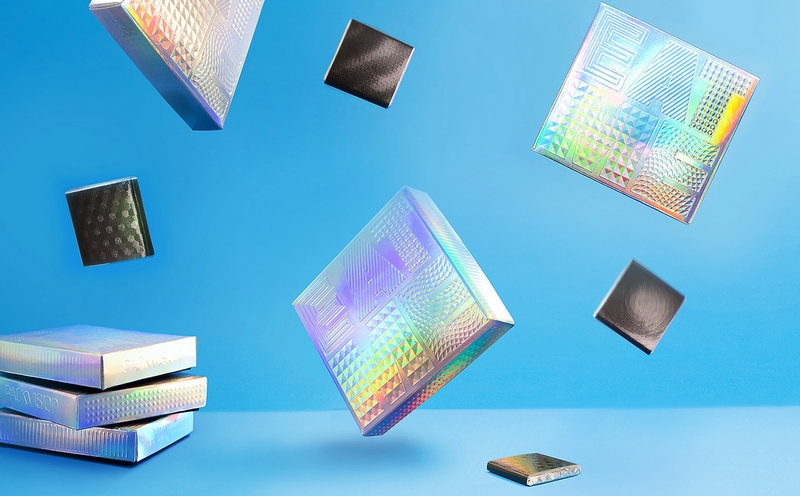 方形小巧克力食品包裝設計，有趣的、意想不到的效果