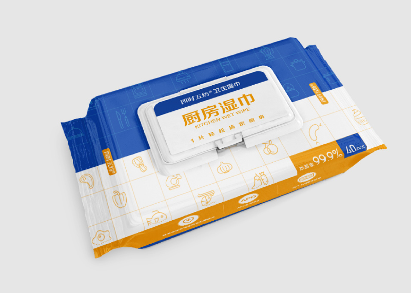 簽約青島國恩四時五紡柔性科技有限公司濕紙巾包裝設(shè)計(jì)！