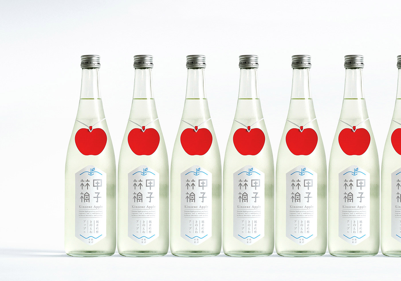 日本蘋果醋酒創意包裝設計