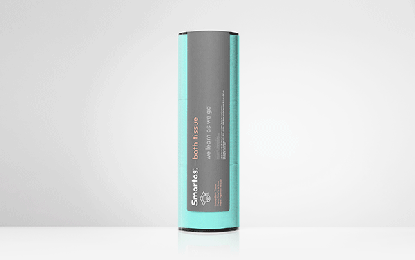 衛生紙品牌包裝設計，用色彩綻放美麗