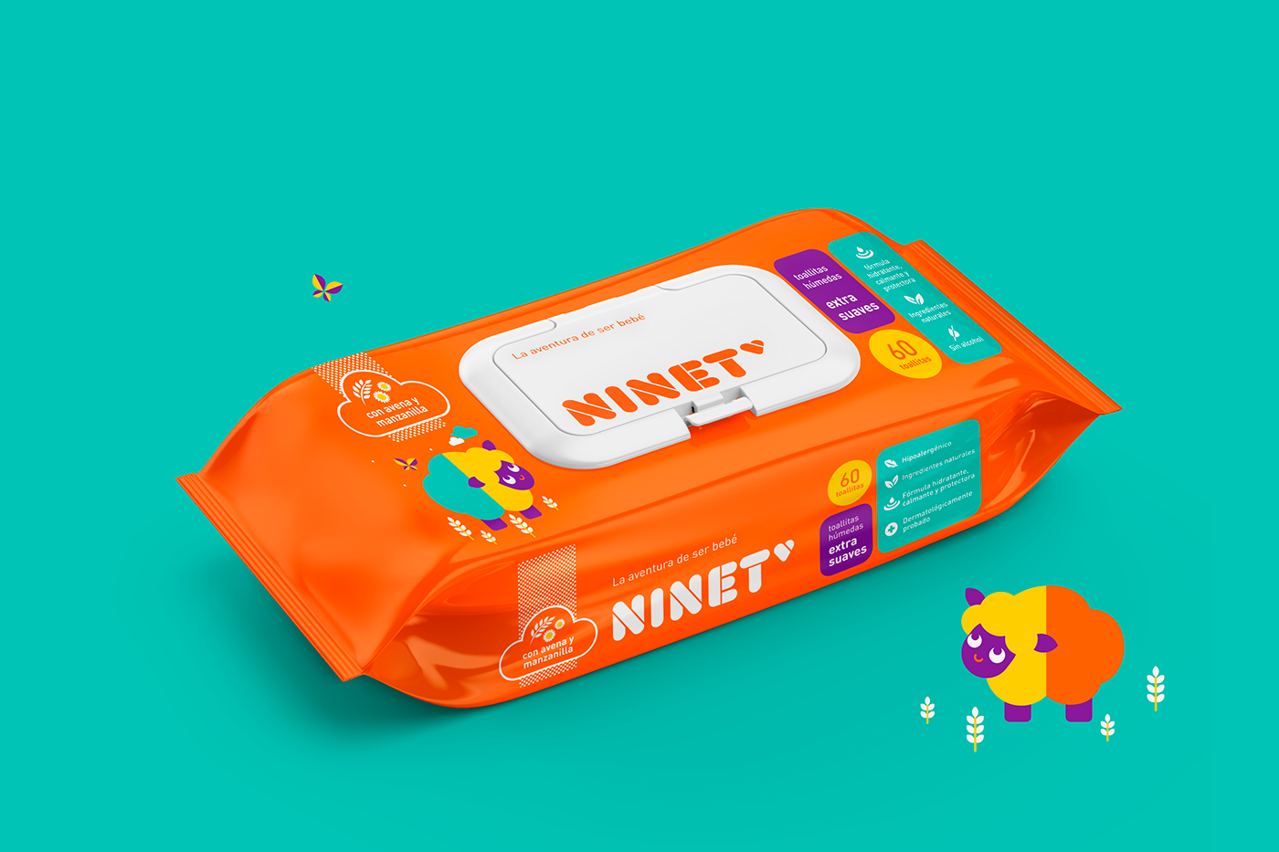 大冒險式嬰兒用品品牌包裝設計，不一樣的紙尿褲設計