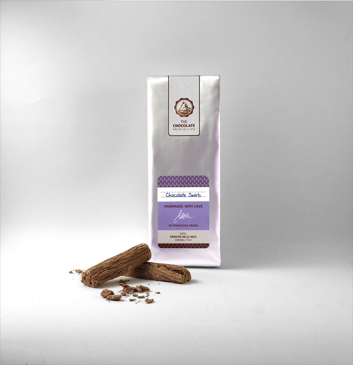 意大利豪華巧克力品牌包裝設計，專為酒店而定制