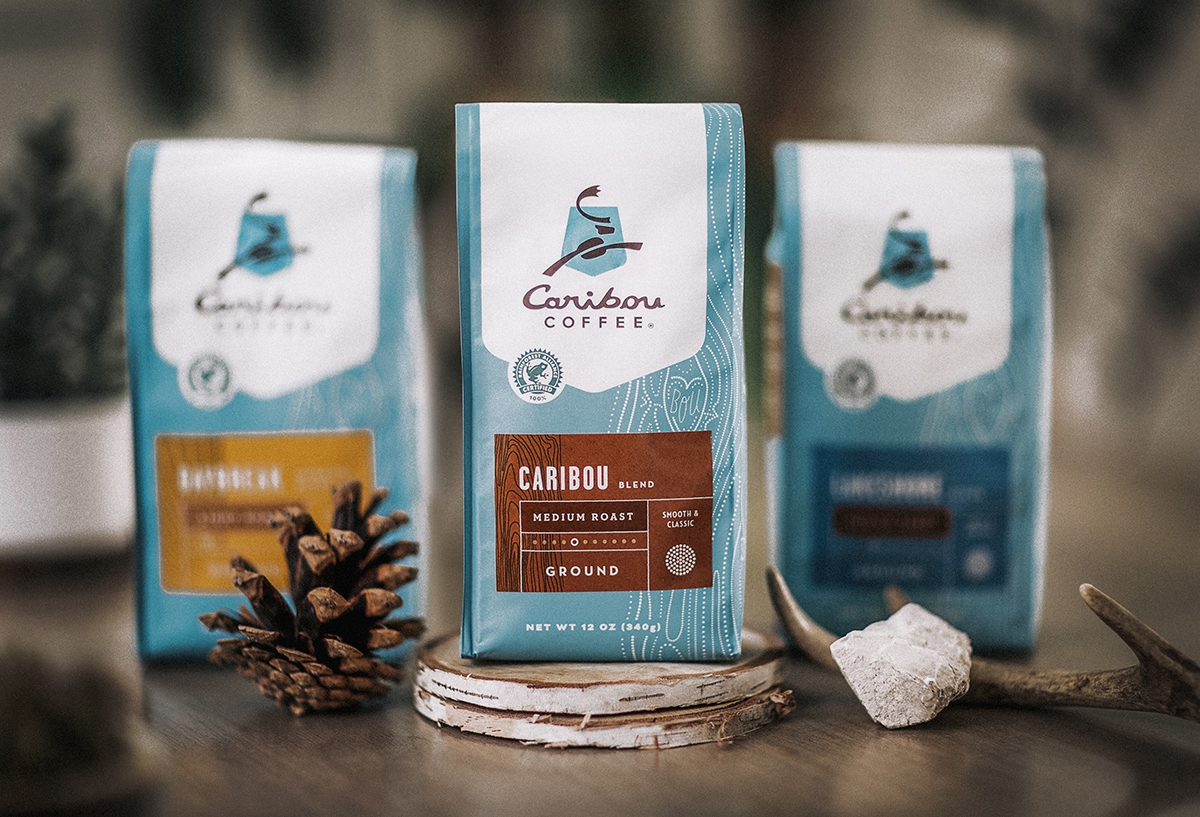 馴鹿咖啡品牌包裝設(shè)計，濃厚的北美中西部設(shè)計風(fēng)格