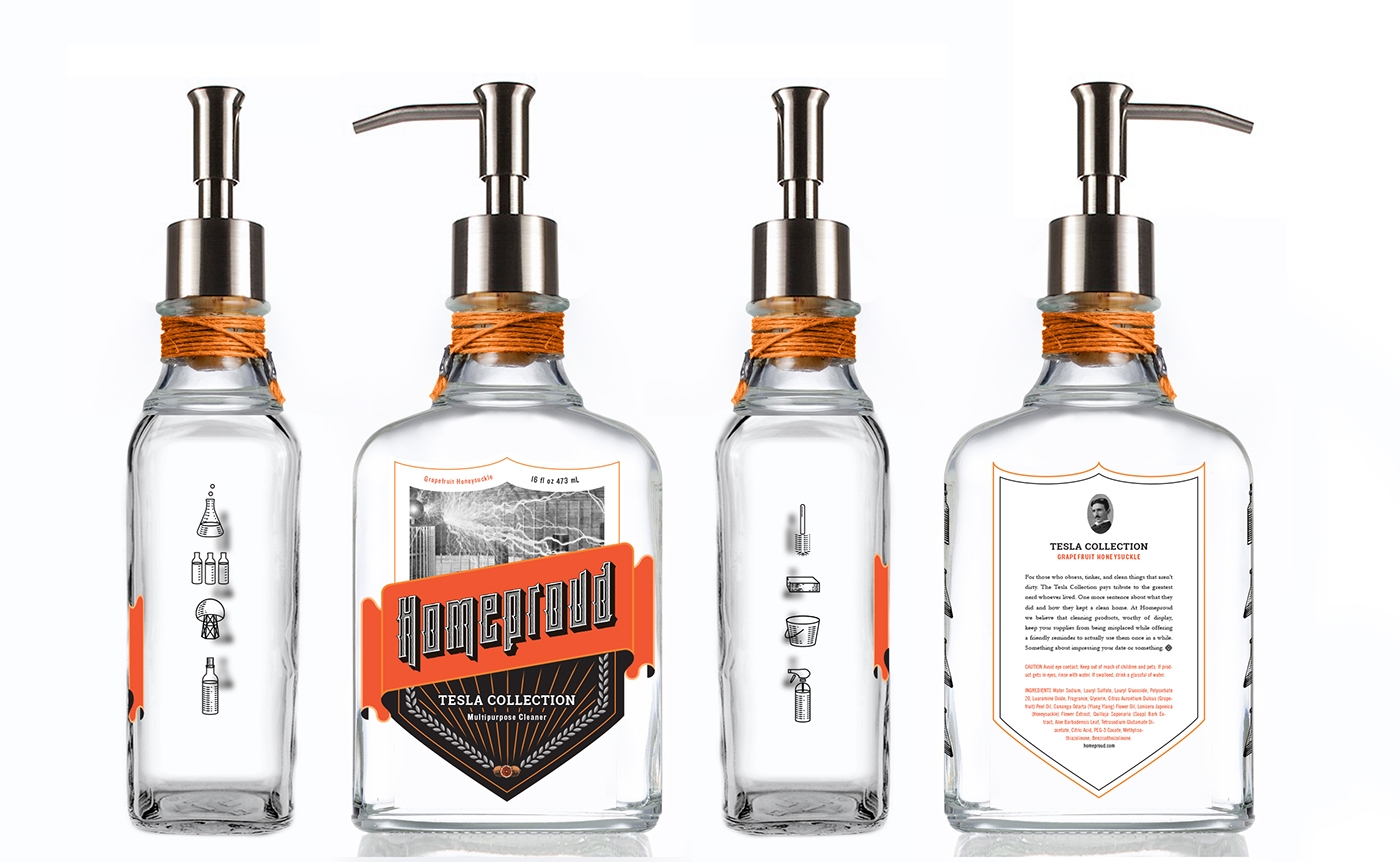 HI，man！ 男性豪華家庭護理用品品牌包裝設計