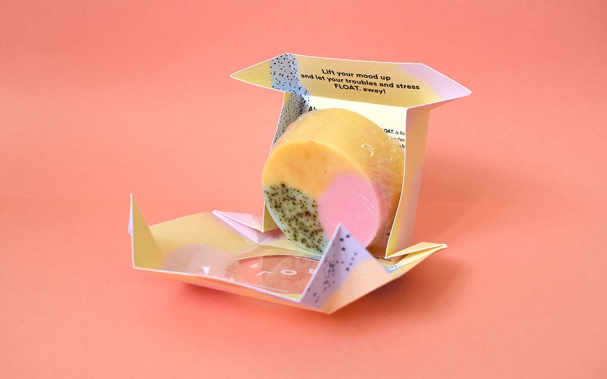 沐浴時間，全新的沐浴用品香皂產品包裝設計，盡情的放松休息吧！