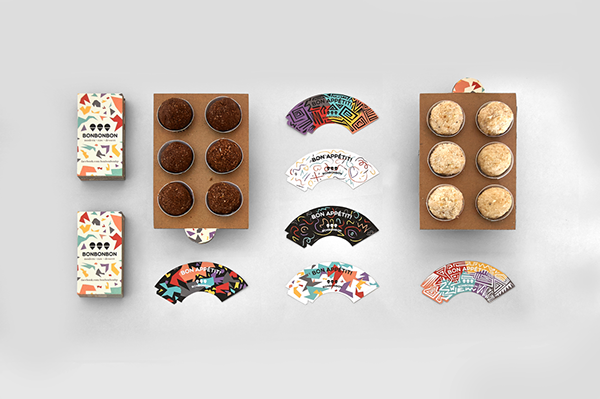 春季野餐食品椰子球巧克力包裝設計-石特設計，杭州包裝設計專家