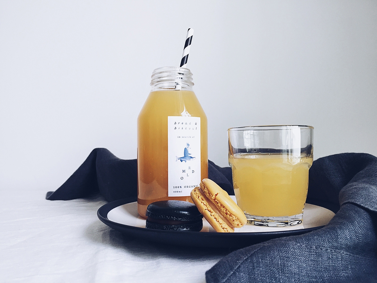 概念化早餐，面包與餅干食品飲料包裝設(shè)計(jì)