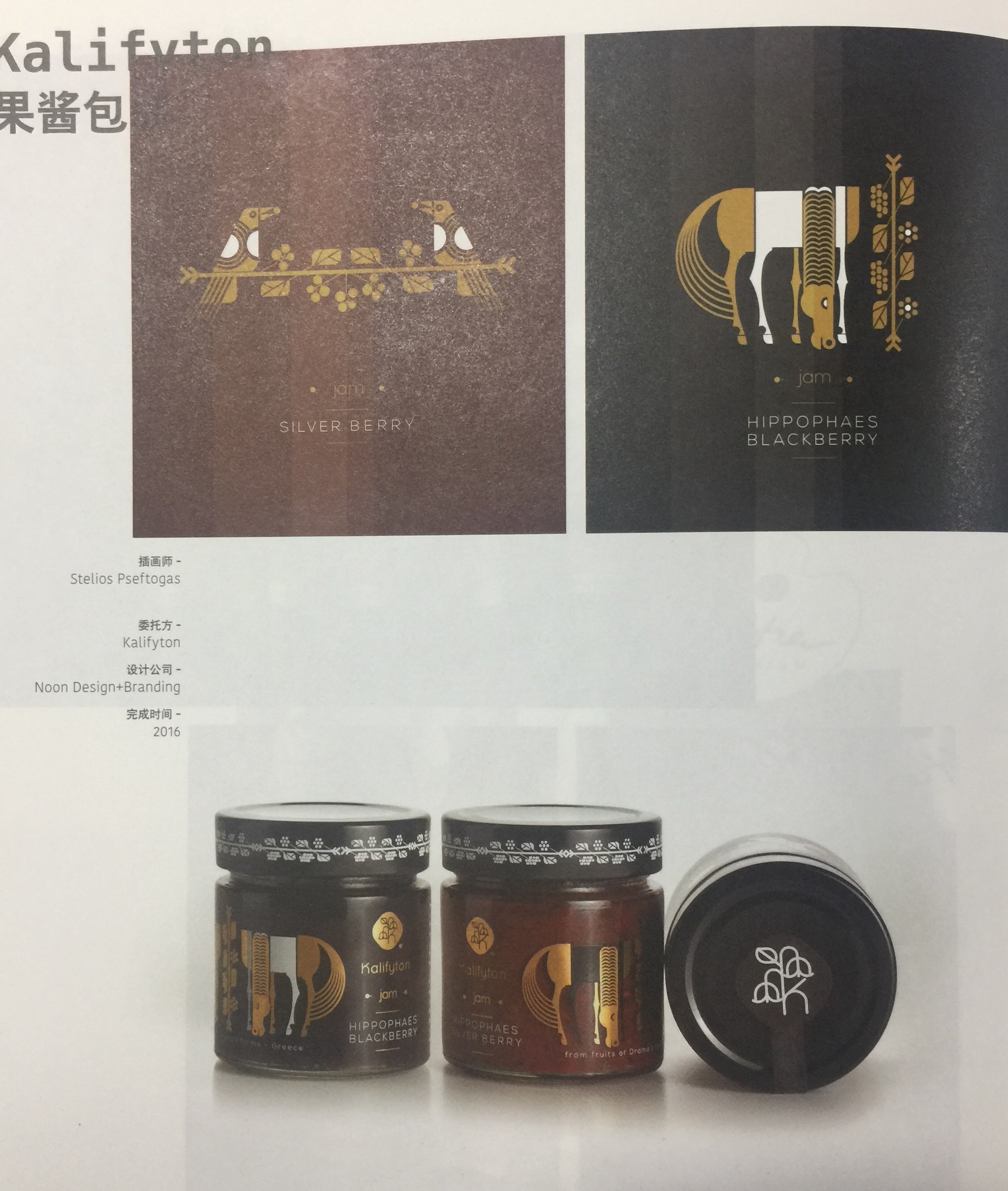 帶來(lái)獨(dú)特味覺(jué)體驗(yàn)的食品-黑莓、銀果胡頹子和沙棘果醬包裝設(shè)計(jì)