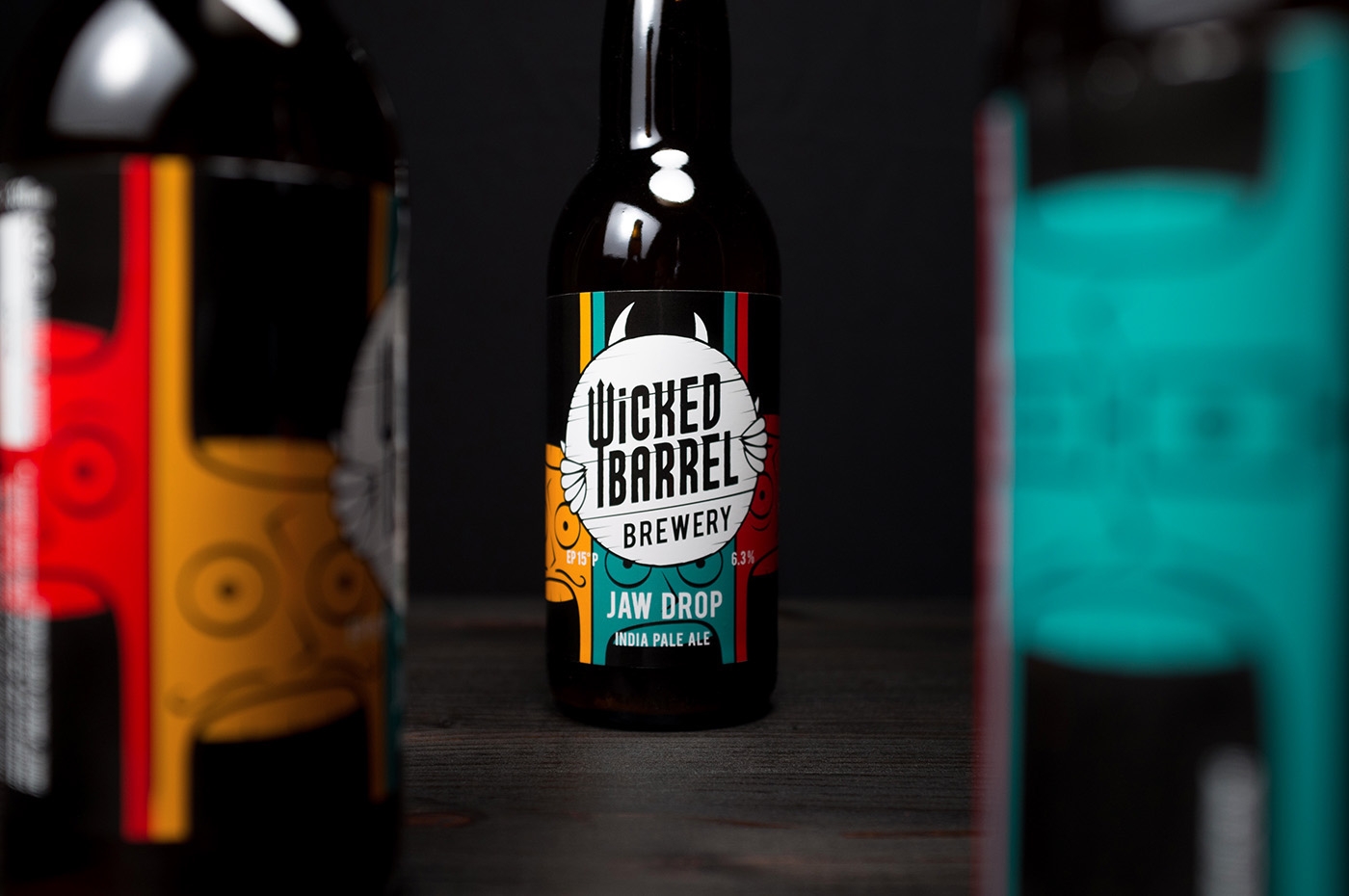 邪惡的啤酒包裝設(shè)計，喝了會掉下巴哦