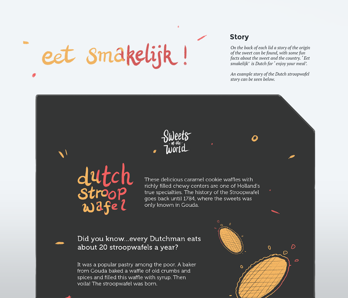 “Sweet of the World”，全球糖果食品包裝設計