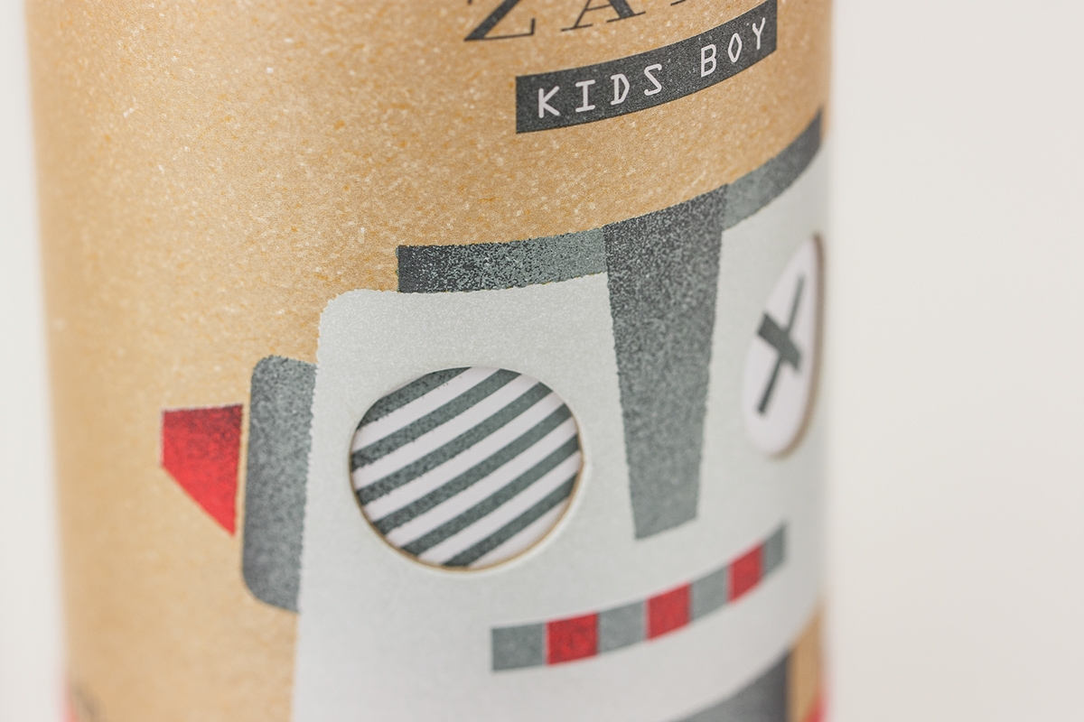 ZARA KIDS，用于嬰兒的香水包裝設(shè)計