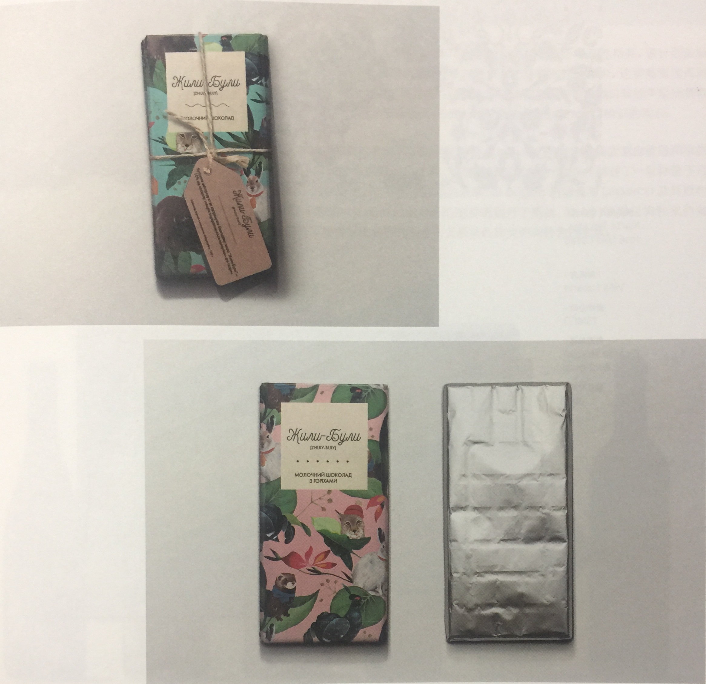 抵制非法獵殺動物、采集植物的行為-巧克力包裝設計