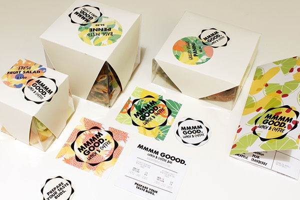 咖啡館和午餐酒吧食品品牌包裝設(shè)計