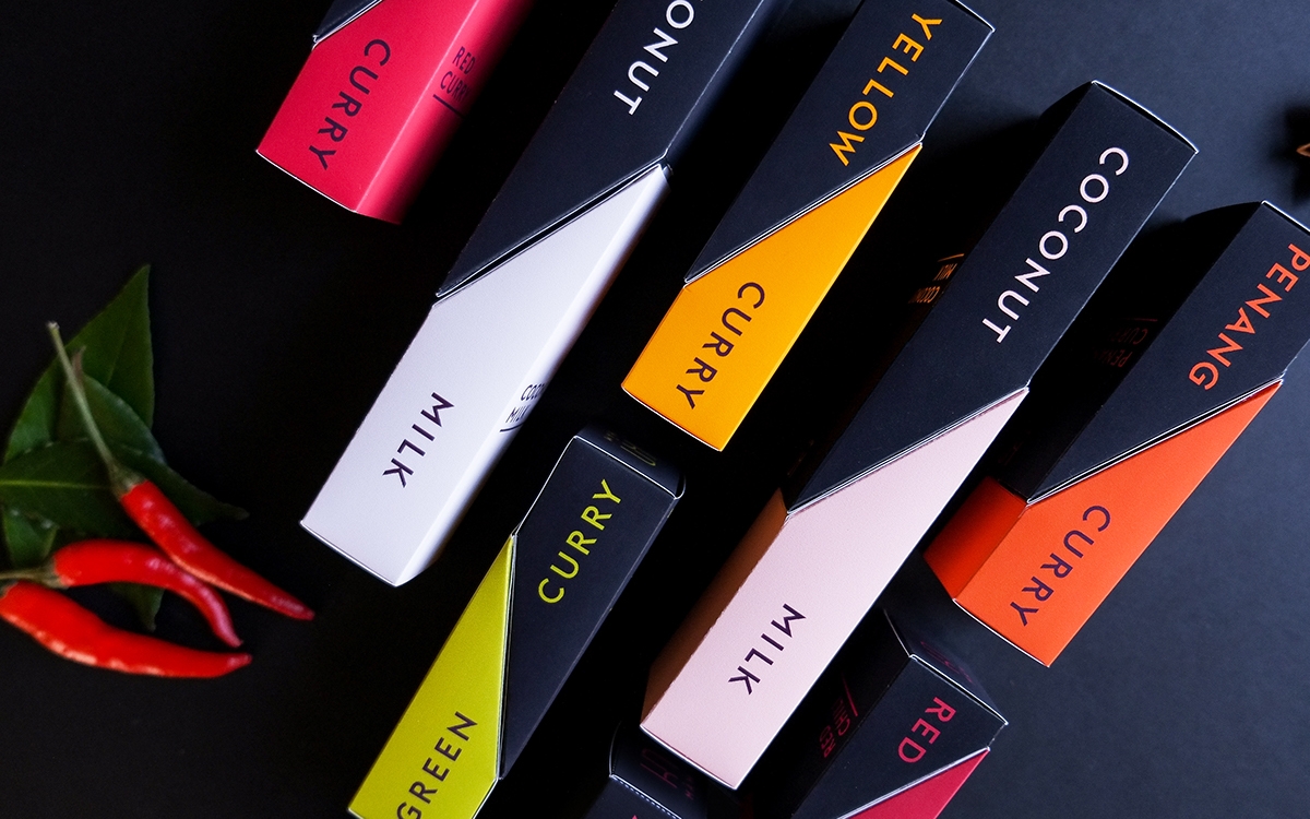 獨特的咖喱包裝設計