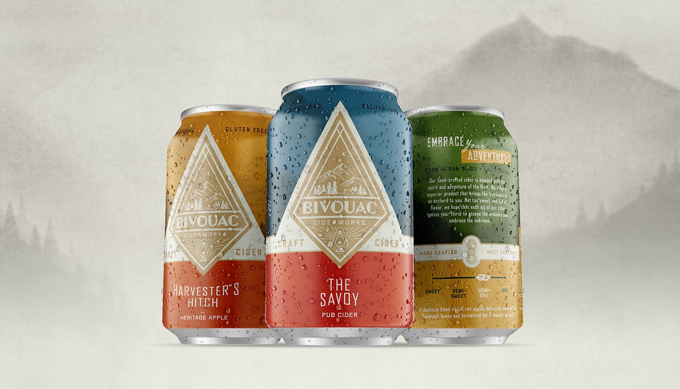 帶你逃離平凡的蘋果酒飲料包裝設計