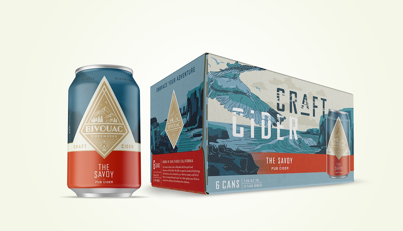 帶你逃離平凡的蘋果酒飲料包裝設計