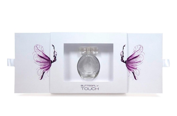 少女起舞幻化成蝶，少女心爆棚的香水包裝！
