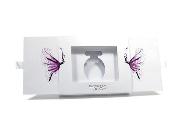 少女起舞幻化成蝶，少女心爆棚的香水包裝！