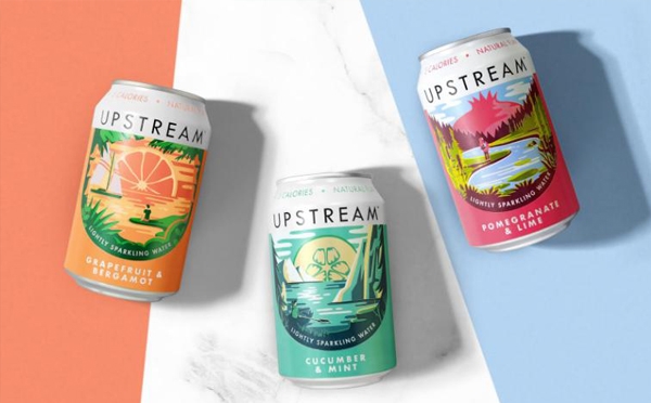 打開通往另一個世界的神奇之窗，帶你享受生活中片刻的寧靜｜蘇打水包裝設計